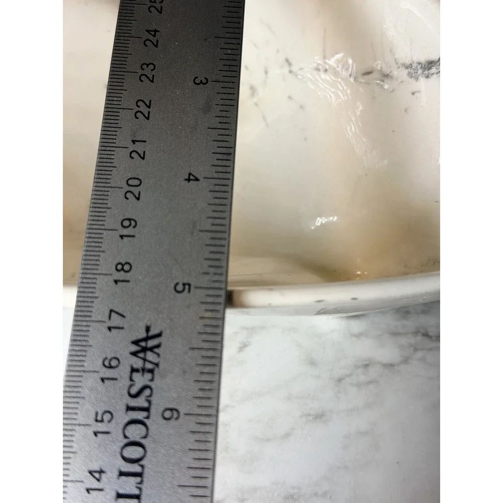 VTG Sunkist Pottery Planter #462 Gray & White Swirl California Made 7x5x3 (3030)